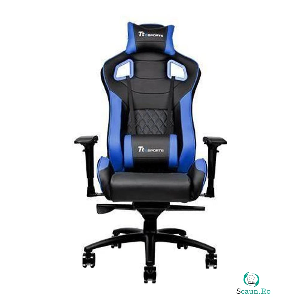 Scaun gaming Tt eSPORTS GT Fit, Negru/Albastru