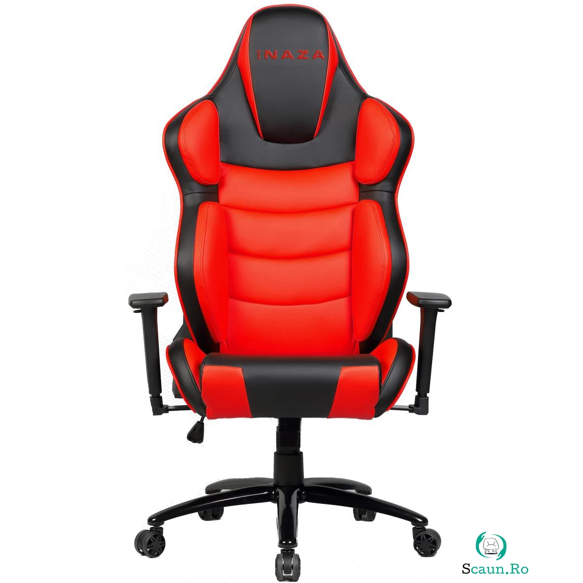 Scaun gaming Inaza Predator 2 PR02-BR, Negru/Rosu la 1,238.90 lei ron