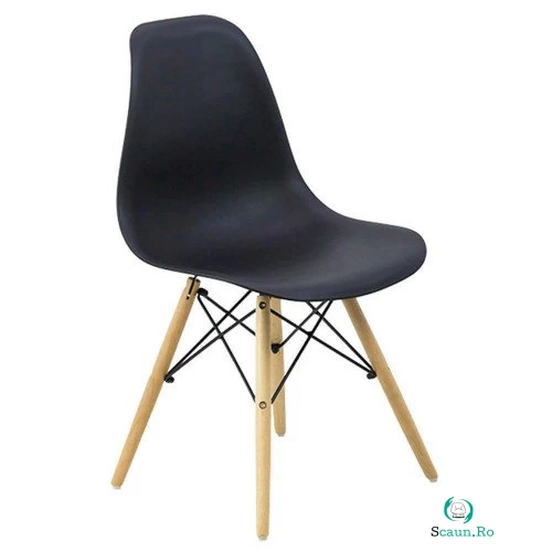 Scaune bucatarie BUC 232P negru la 159.46 lei ron