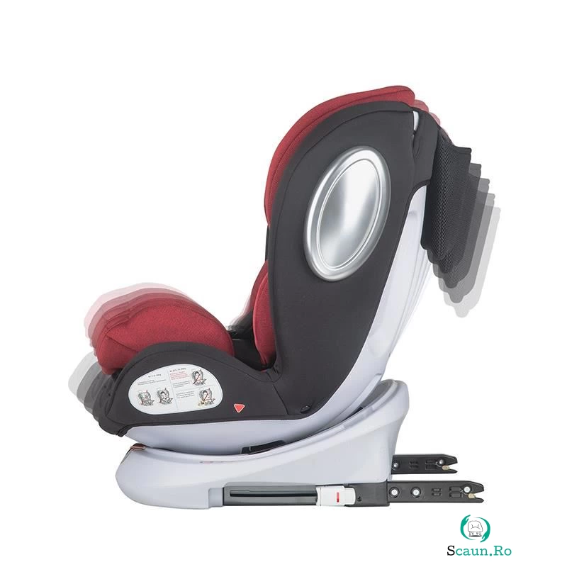 Scaun auto rotativ 0-36 kg Coccolle Lyra Dahlia Red la 837.99 lei ron