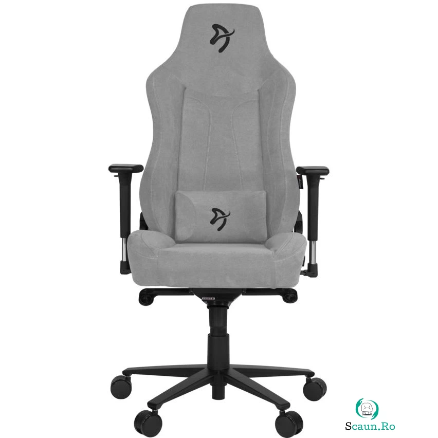 Scaun Gaming Vernazza Soft Fabric Light Grey la 1,489.00 lei ron