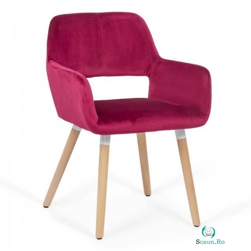 Scaune de bucatarie BUC 280 visiniu la 318.92 lei ron