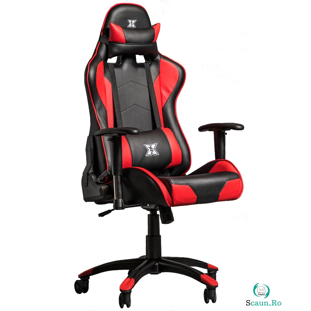 Scaun Gaming Serioux Torin, Rosu la 849.99 lei ron