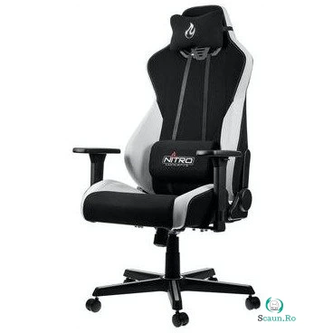Scaun Gaming S300 Black/White la 1,159.99 lei ron