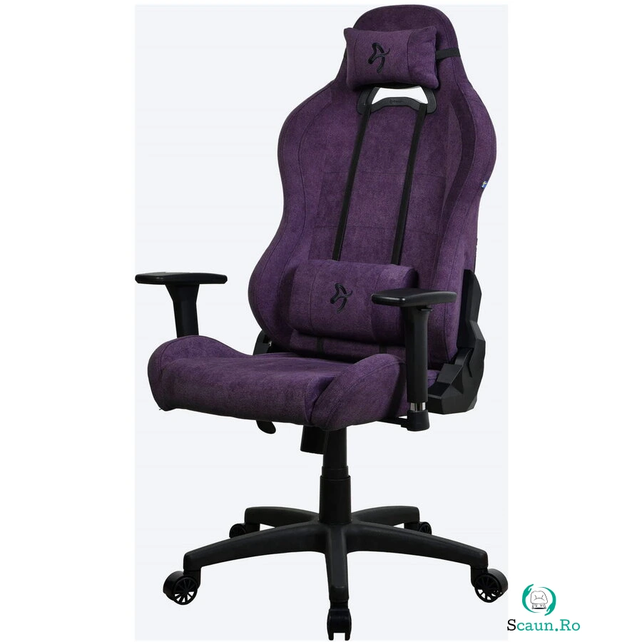 AROZZI Scaun gaming Arozzi Torretta Soft Fabric, reglabil, greutate suportata 120 kg, Mov