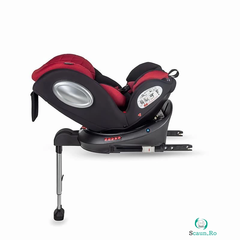 Scaun auto rotativ 0-36 kg Coccolle Vigo Poppy Red la 999.99 lei ron
