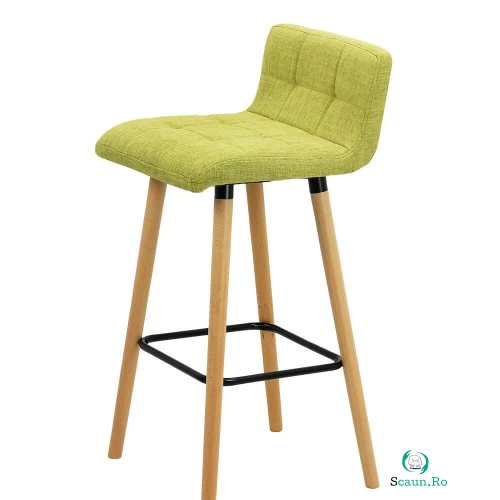 Scaun de bar ABS 127 verde la 359.38 lei ron