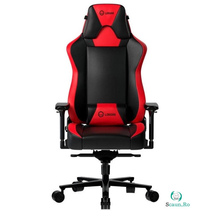 Scaun Gaming Base 311 150kg Negru / Rosu