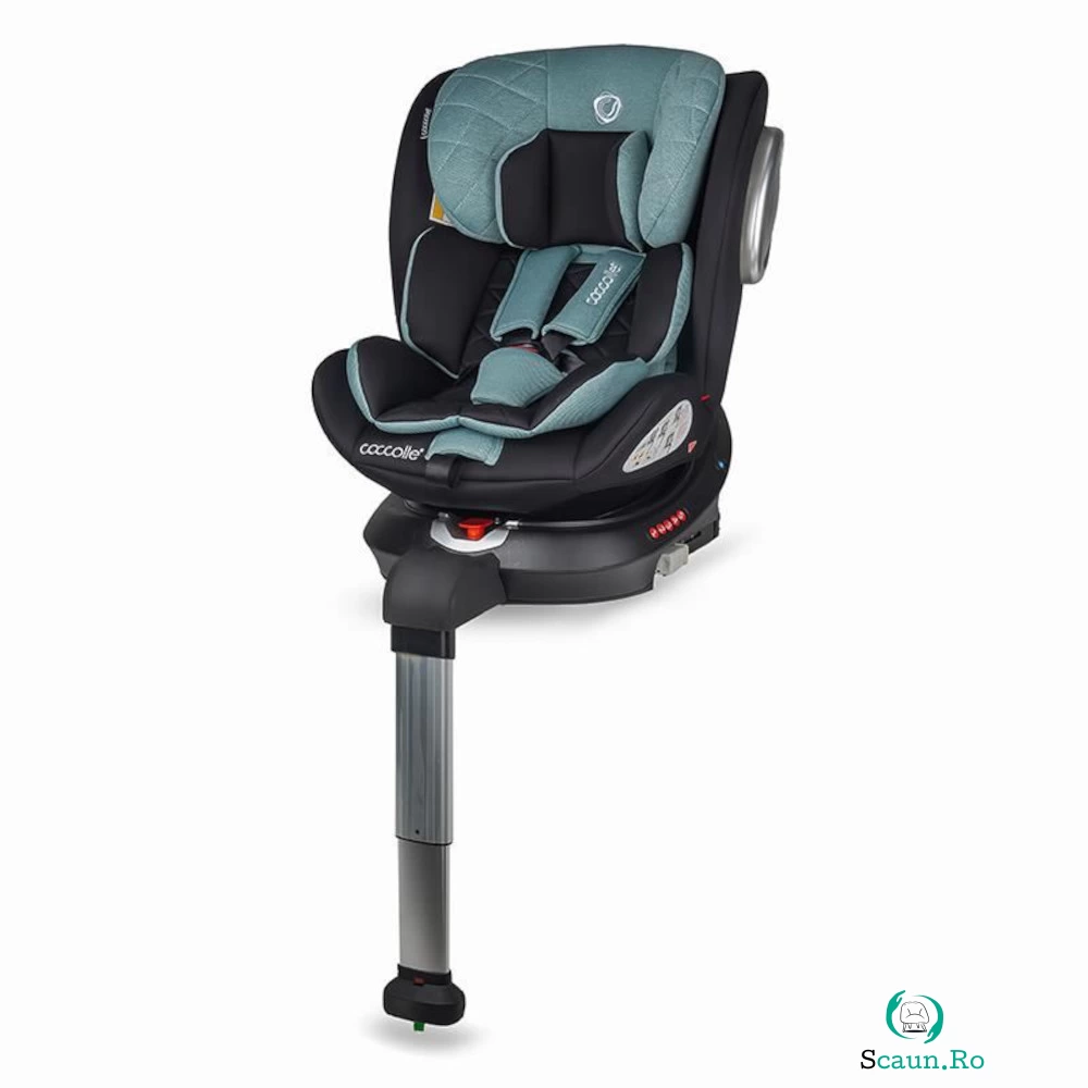 Scaun auto rotativ 0-36 kg Coccolle Vigo Emerald Green la 999.99 lei ron
